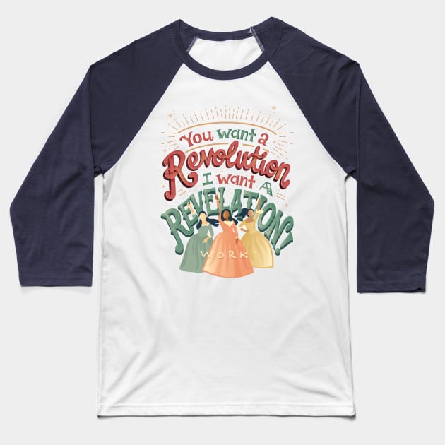 Revelation Baseball T-Shirt by risarodil